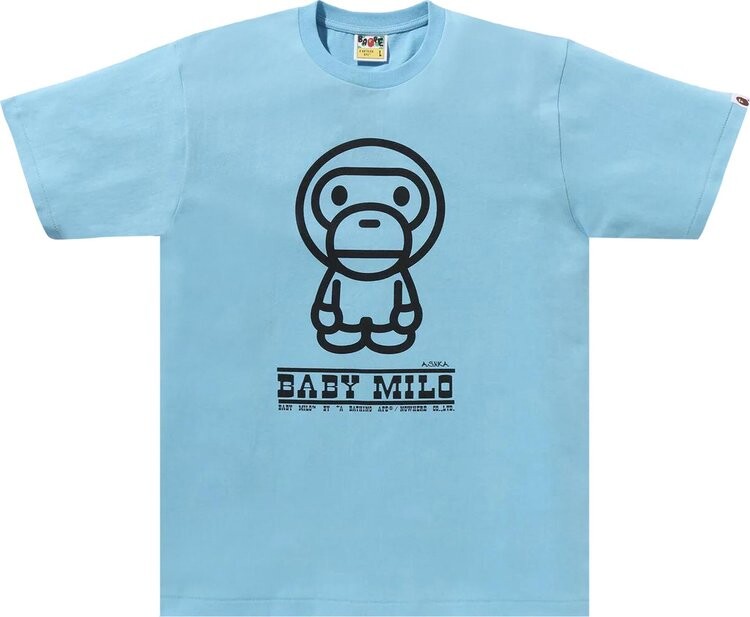 

Футболка BAPE Classic Baby Milo 'Sax', синий