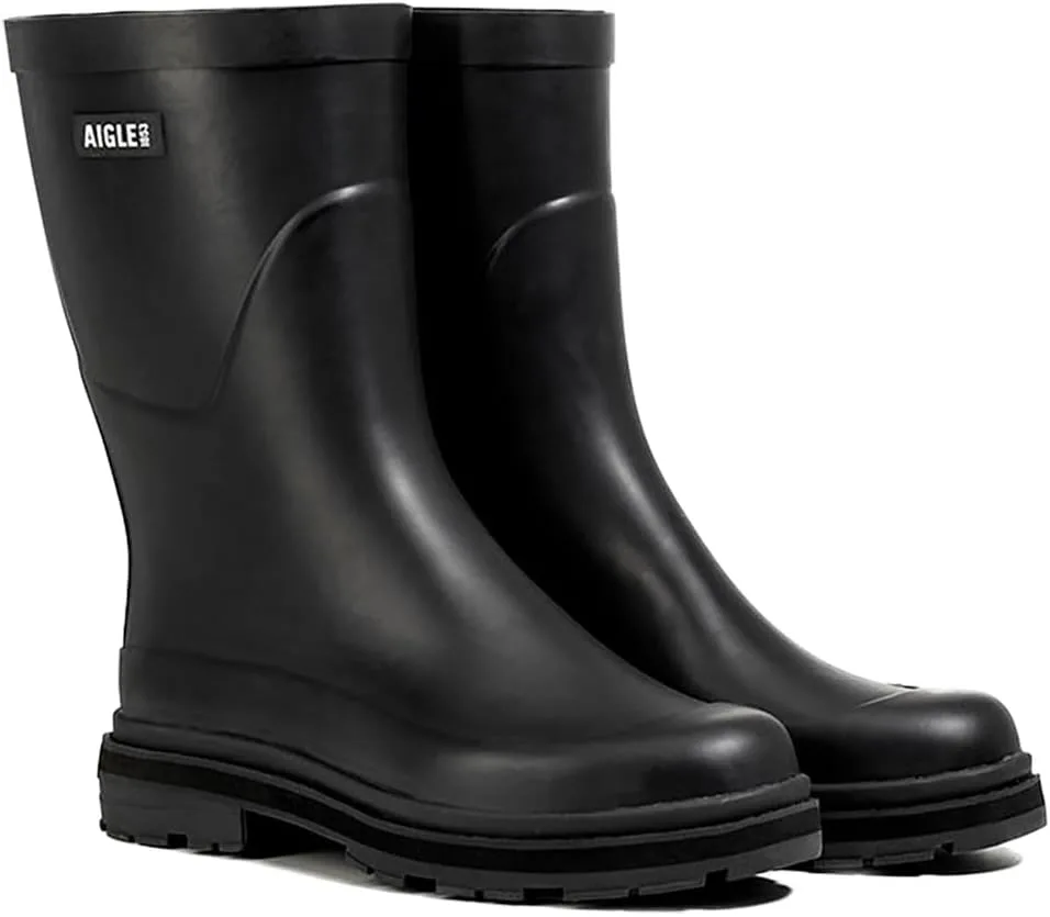 Мужские резиновые сапоги Aigle Mid Rain M, черный