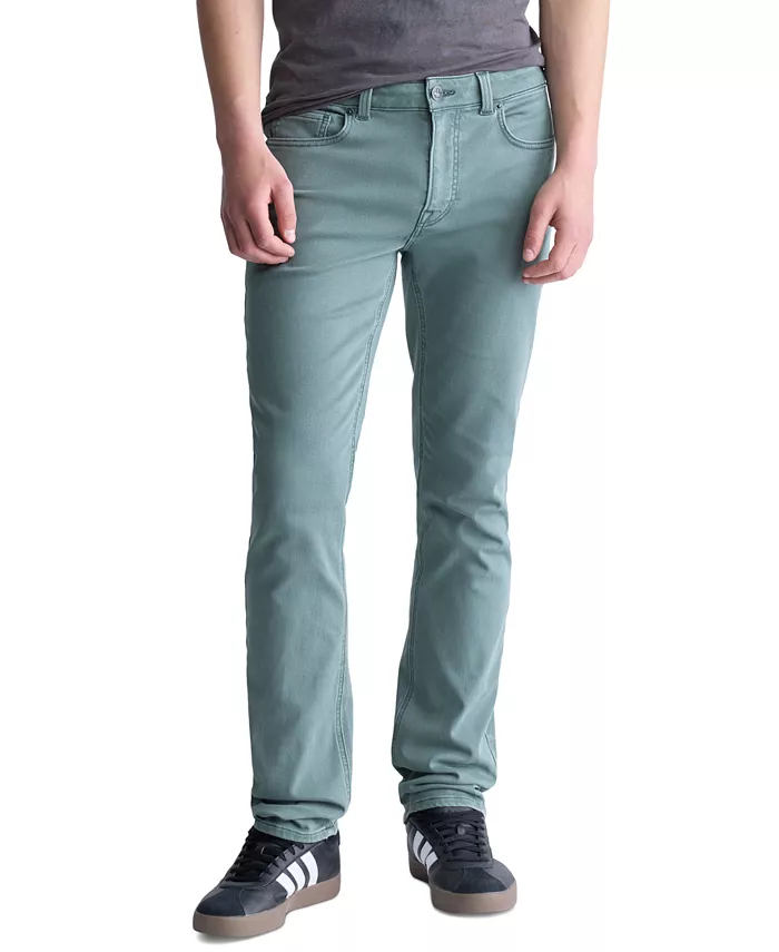 

Прямые брюки Straight Six Men's Freedom Flex Buffalo David Bitton, зеленый