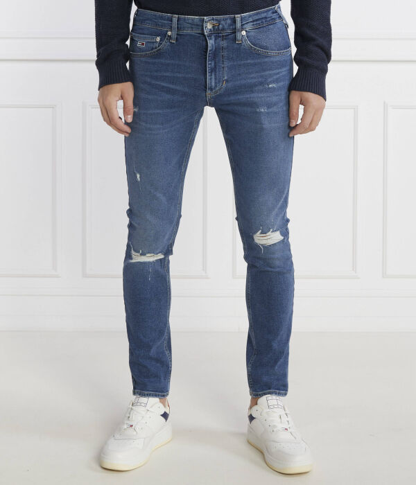 

Джинсы скантон у Slim fit Tommy Jeans, синий