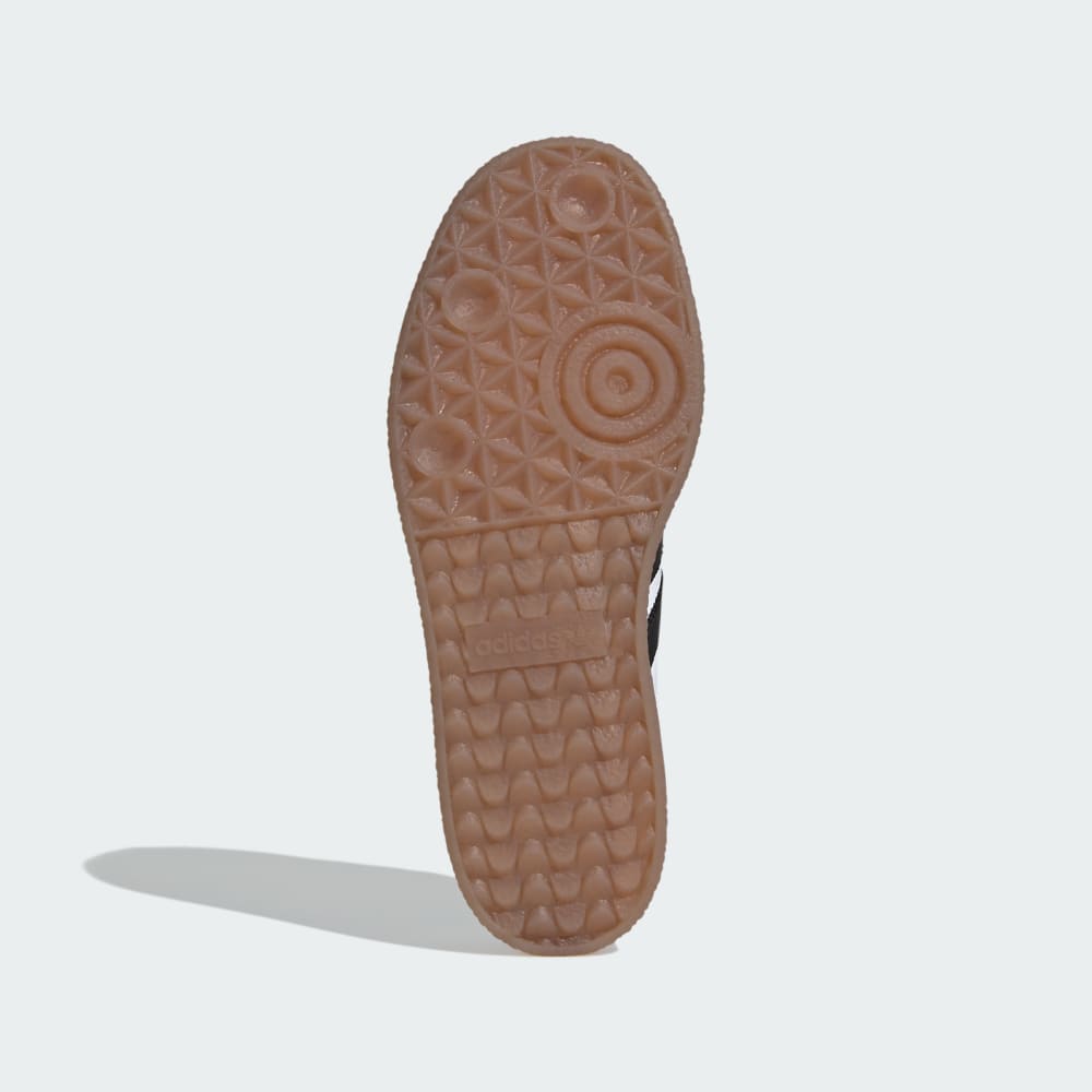 Кроссовки на платформе Adidas Sambae Shoes, цвет Cloud White/Core Black/Gold Metallic — фото 3