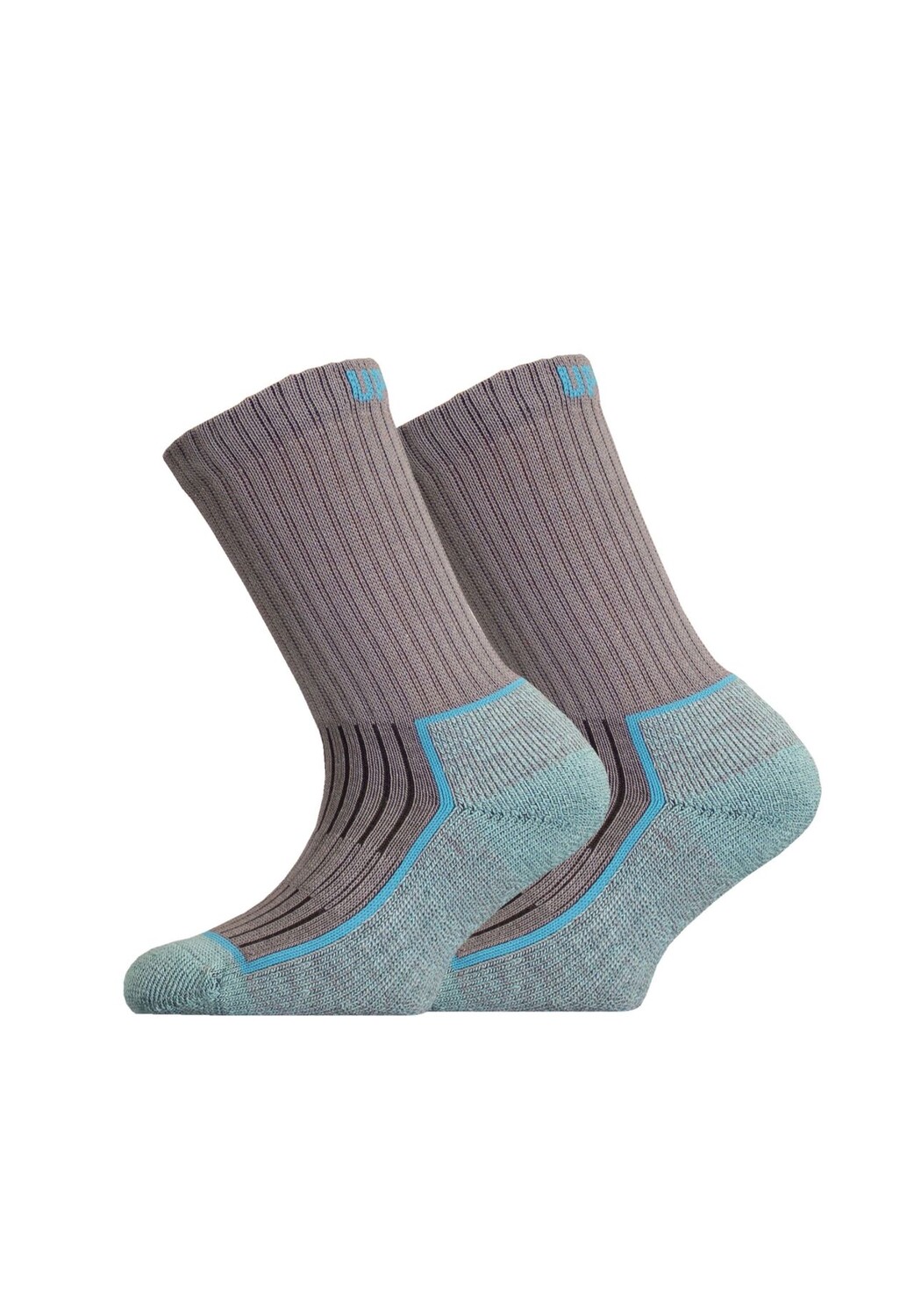 

Трекинговые носки SAANA JR, 2 шт., со структурой Flextech UphillSport, серый