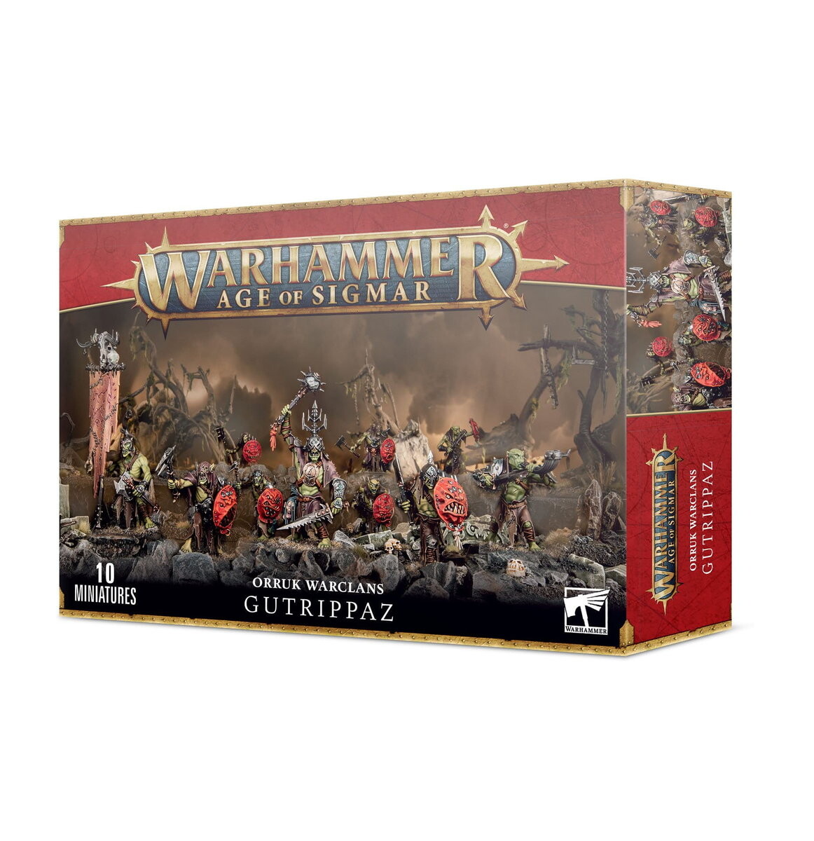 

Warhammer Aos - Оррук Варкланы Гутриппаз Games Workshop