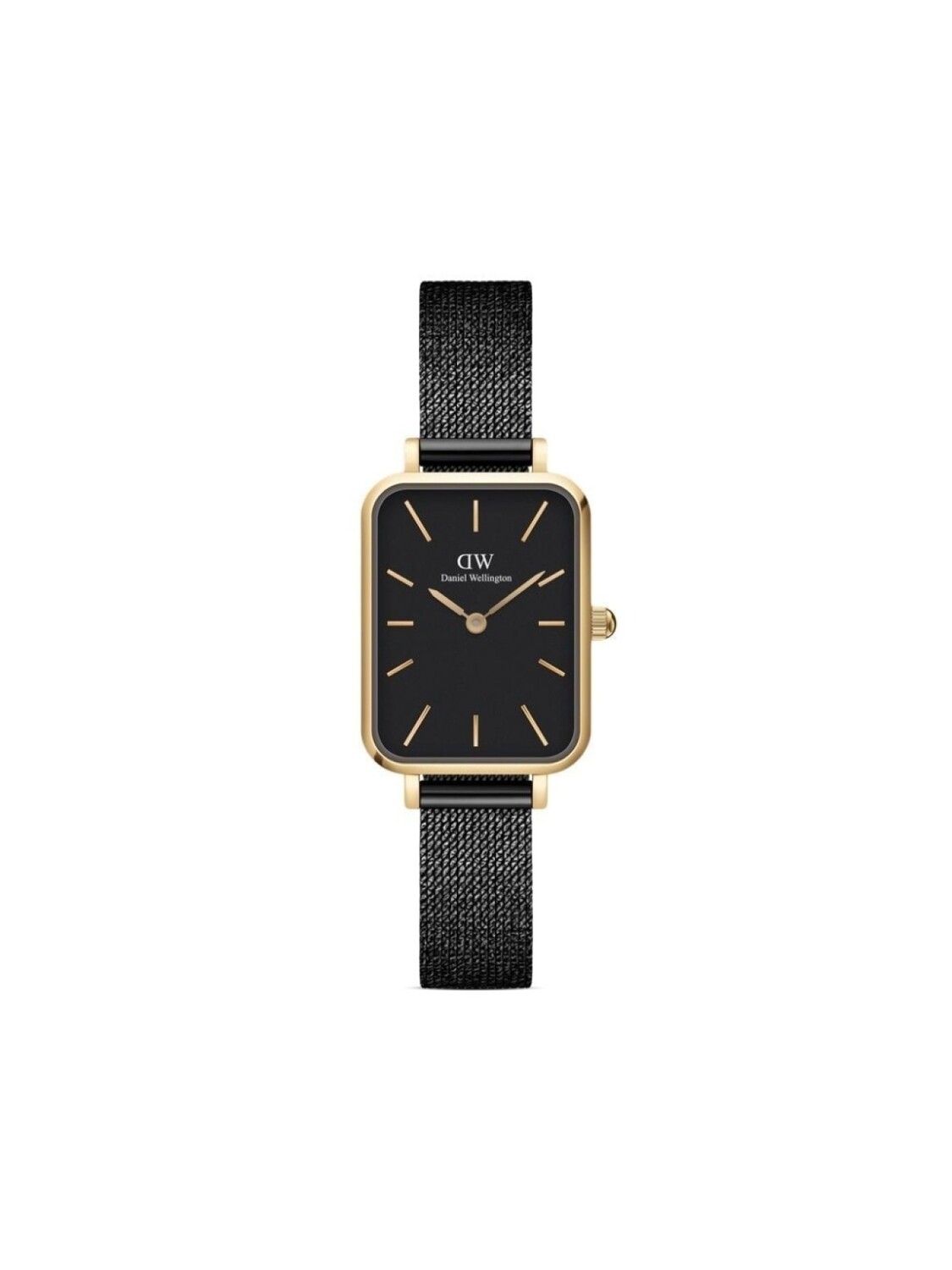 

Наручные часы Quadro Pressed Ashfield 20x26 мм Daniel Wellington, черный