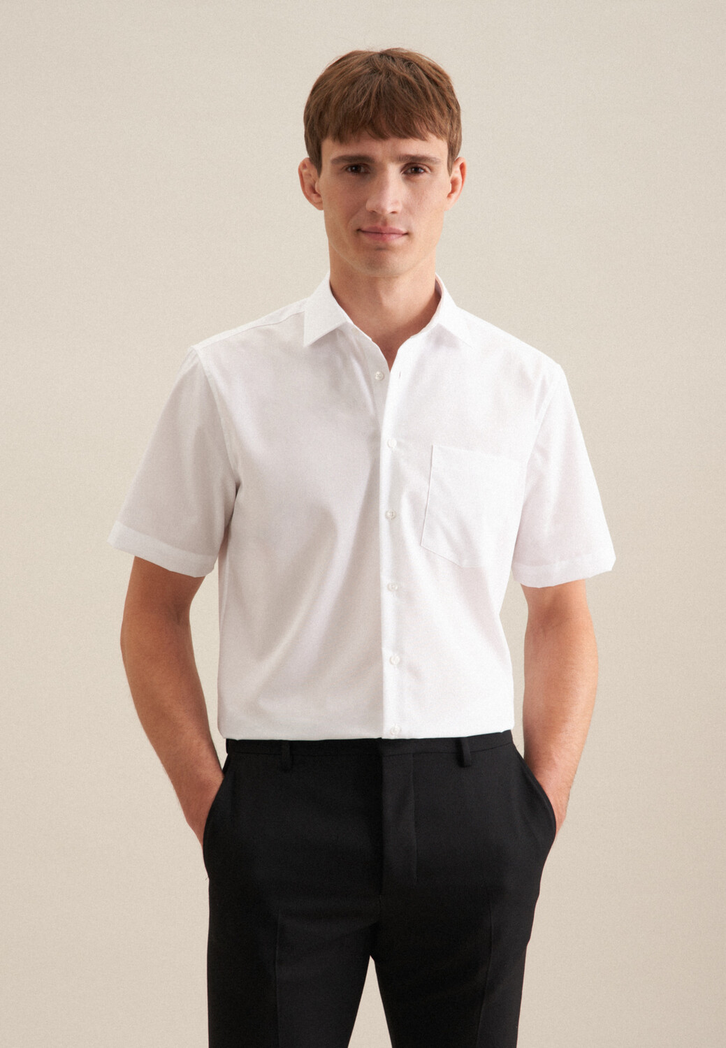 

Рубашка Seidensticker Business Regular, белый