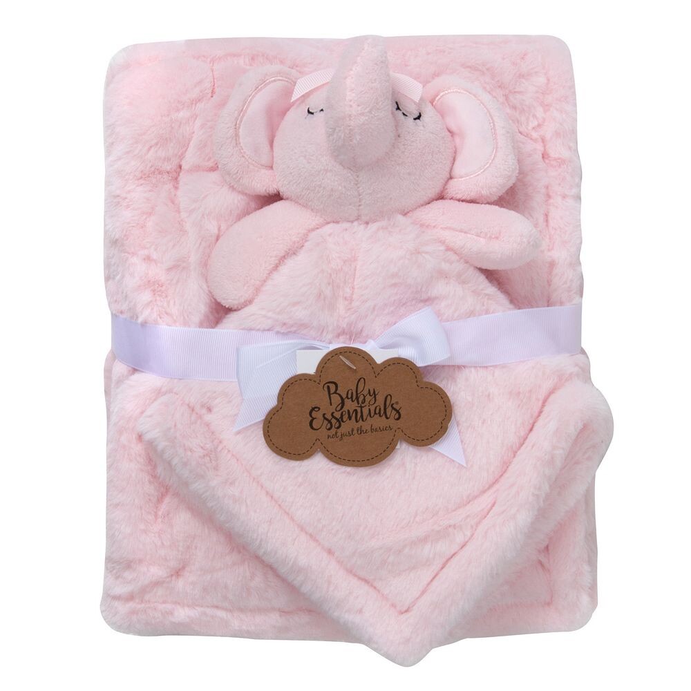 

Детское одеяло Baby Essentials с уютным комплектом, розовый