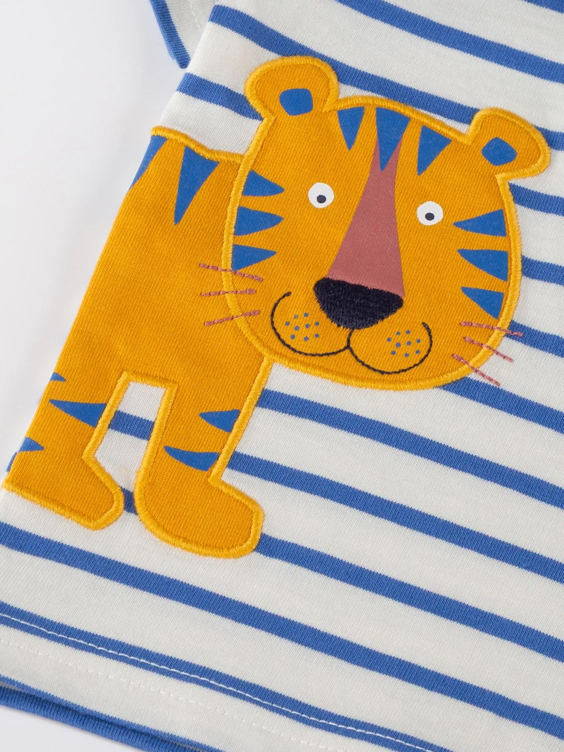 Футболка 'T-Shirt Tiger & Löwe' Sigikid, White — фото 4