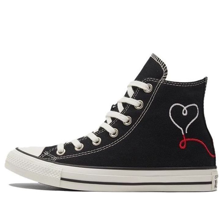 

Кеды Converse Chuck Taylor All Star High 'Made with Love - Black', черный