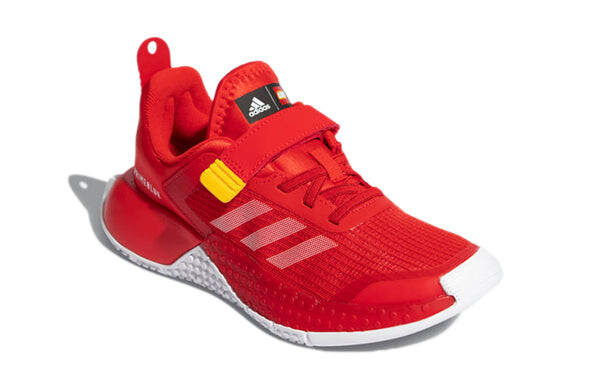 Кроссовки спортивные jx lego Adidas, красный — фото 3