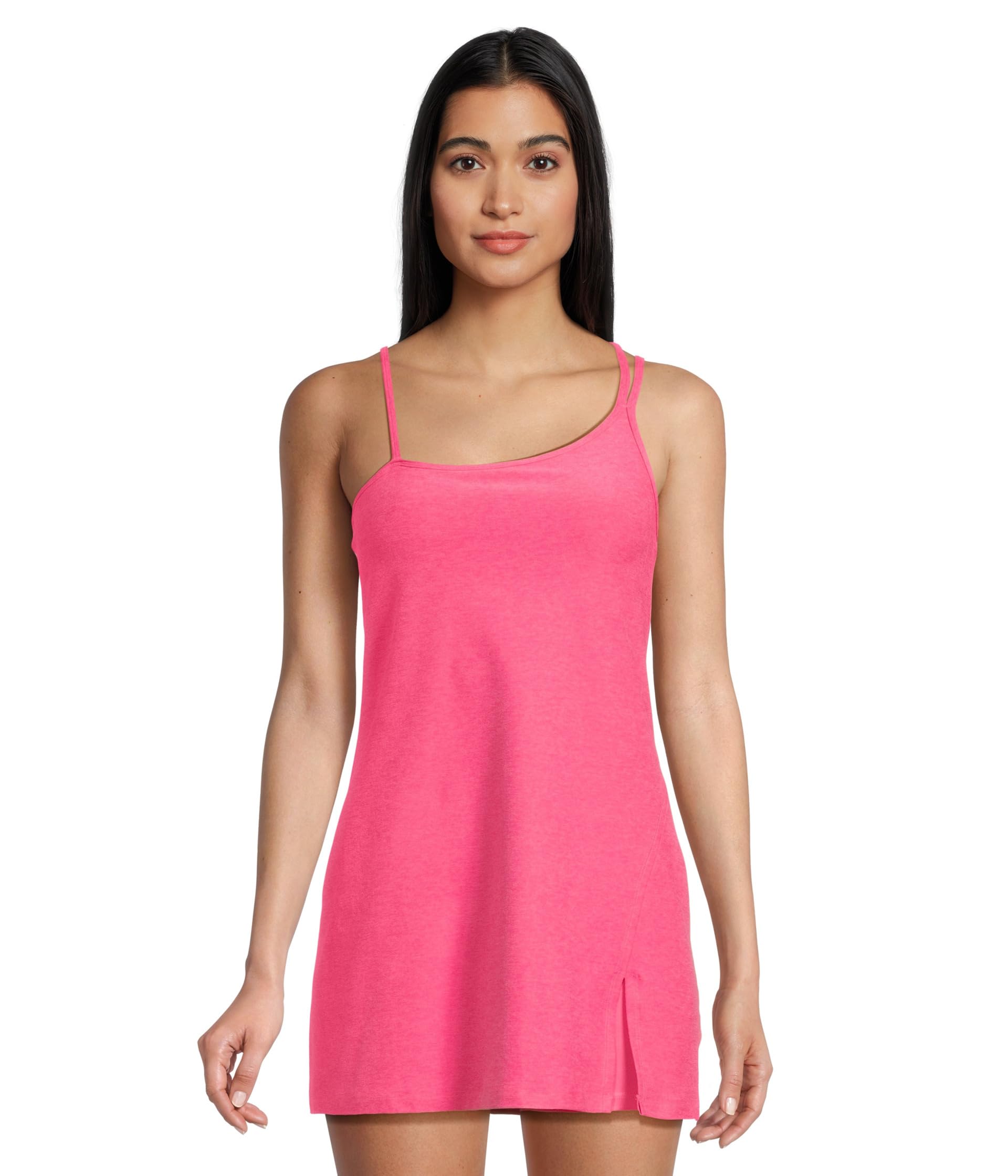 

Платье Beyond Yoga Spacedye Fearless Mini Dress, цвет Vivid Pink Heather