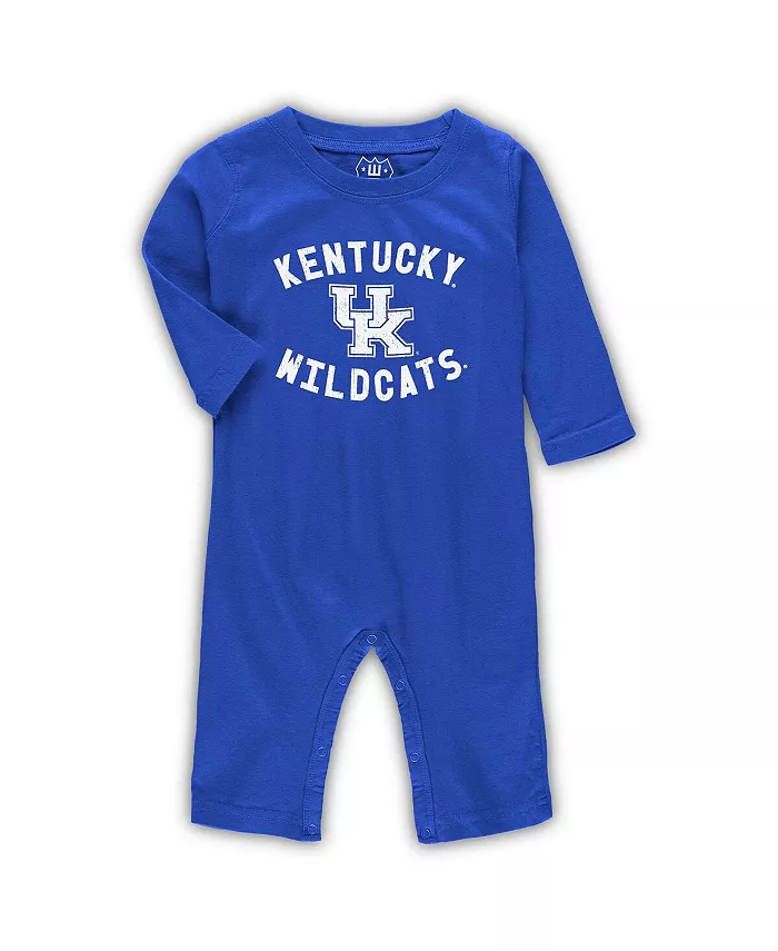 

Детский комбинезон с длинными рукавами Royal Kentucky Wildcats Core для мальчиков и девочек Wes & Willy