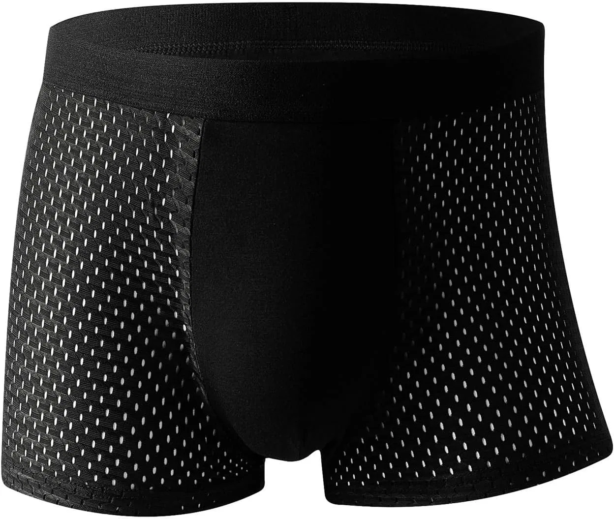 Трусы боксеры с поддержкой, Black