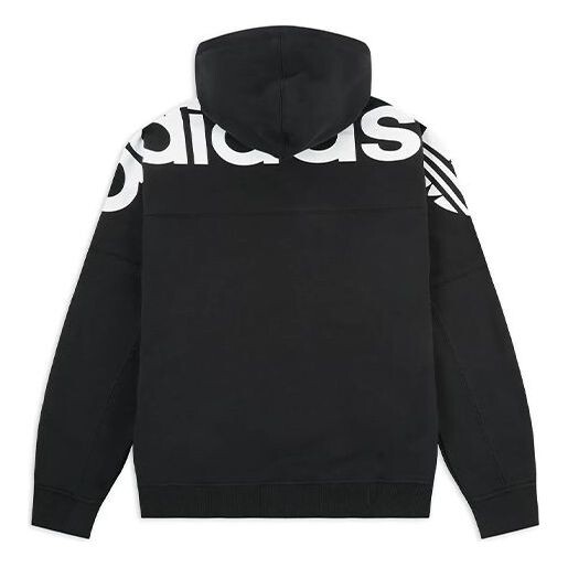 

Толстовка originals r.y.v. blkd h. logo printing splicing sports pullover black Adidas, черный