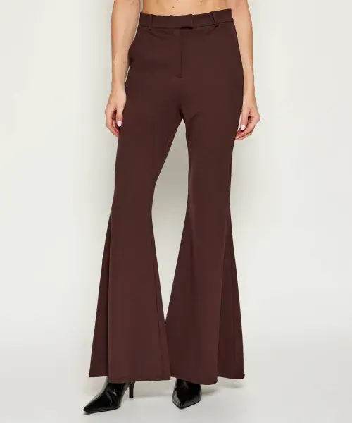 

Брюки Flare fit Michael Kors, коричневый