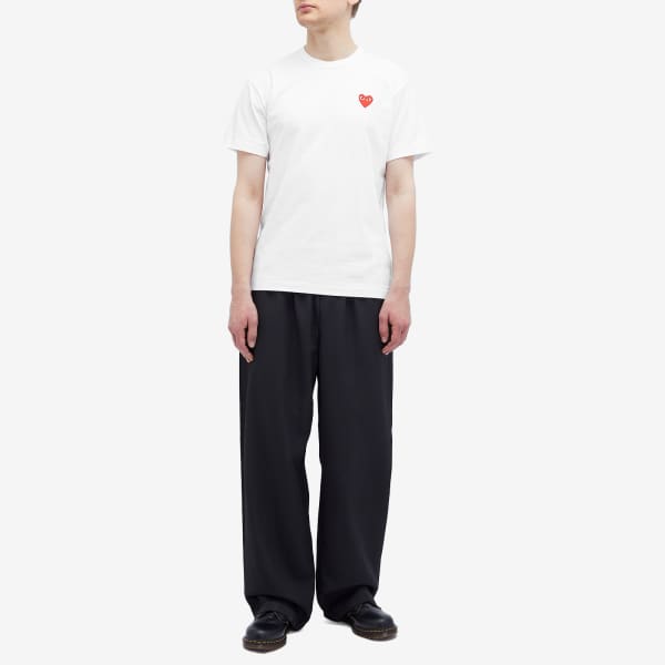 Базовая футболка с логотипом Comme Des Garçons Play, мультиколор — фото 4