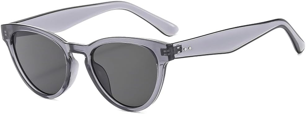 

Солнцезащитные очки в оправе «кошачий глаз» для женщин, ретро-очки с цветными вставками, солнцезащитные очки для мужчин, очки для покупок, повседневной носки, путешествий UJNHGQ, C3