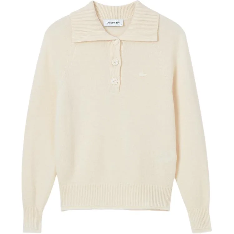 Кардиган на пуговицах LACOSTE, XFJ/Cream White