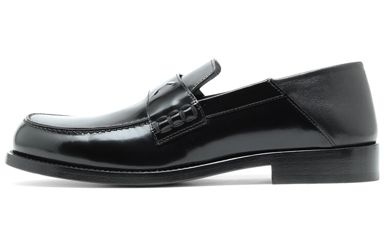 Мокасины кожаные Maison Margiela Camden, черный