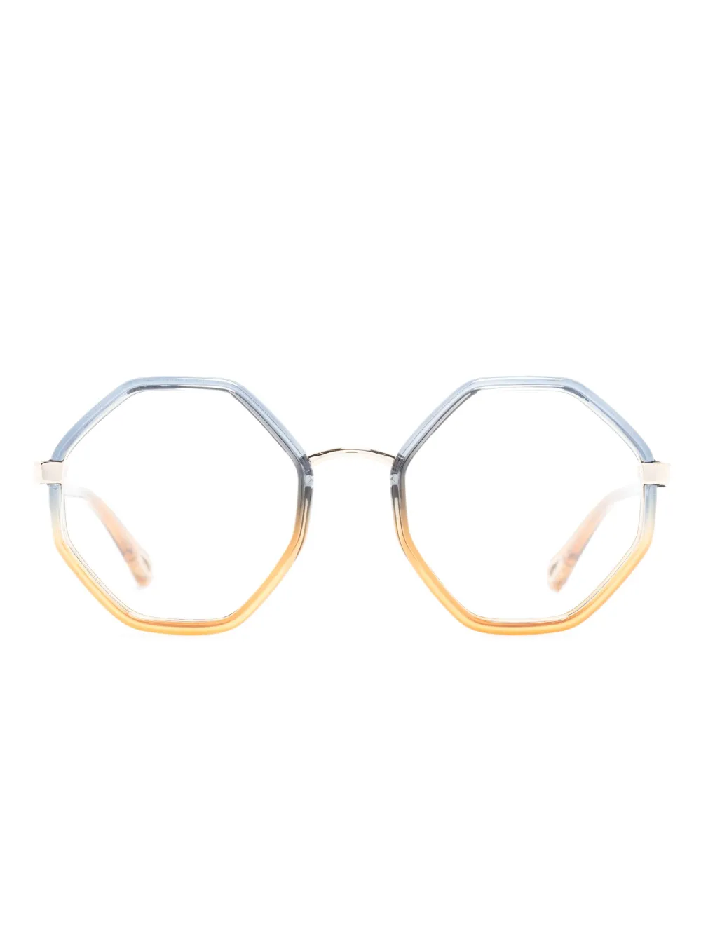 

Очки с эффектом градиента Chloé Eyewear, синий
