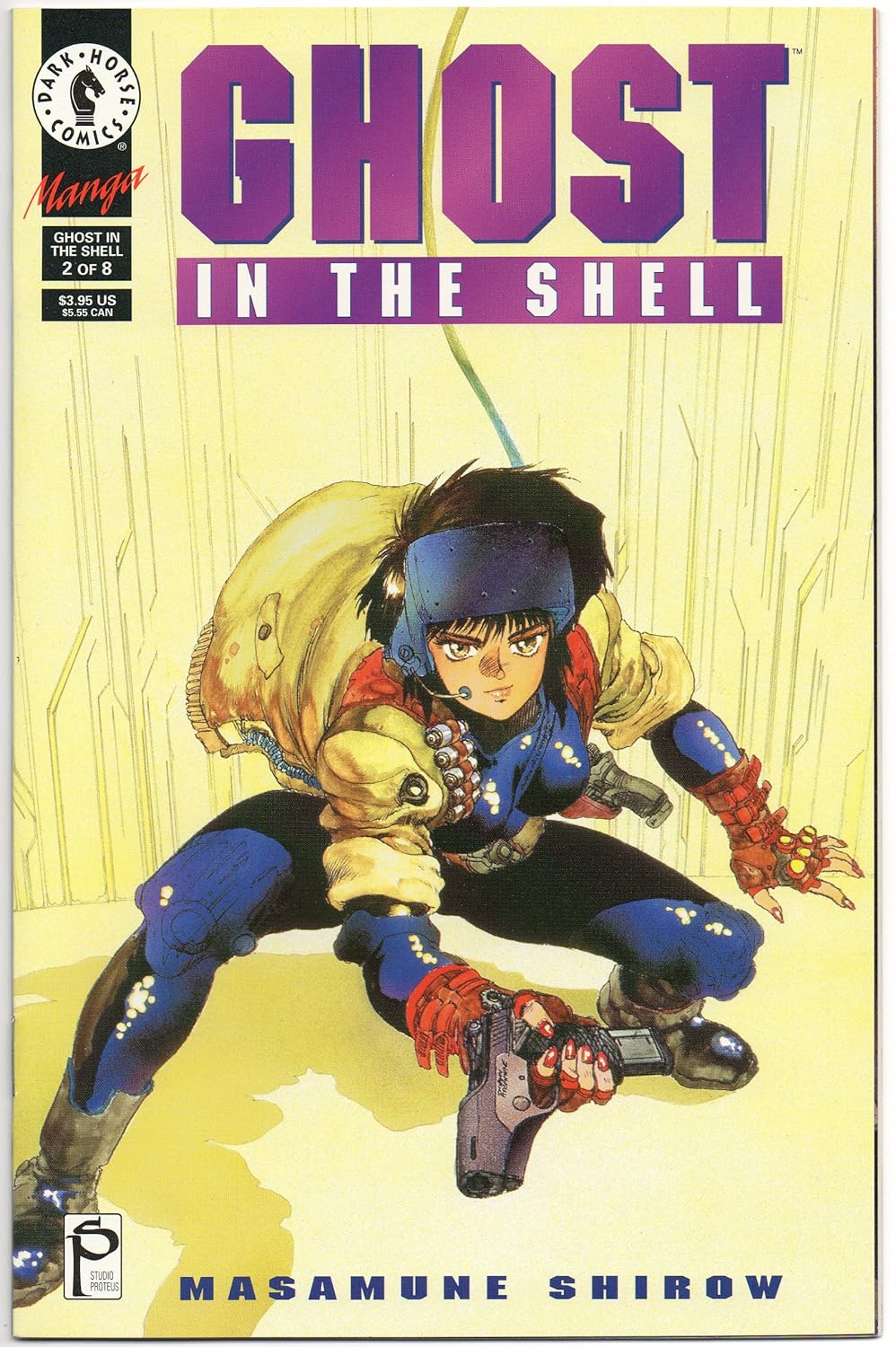 

Ghost in the Shell No. 2 (of 8) (Comic Book, April 1995) "Junk Jungle" (2) (Dark Horse Comics)
