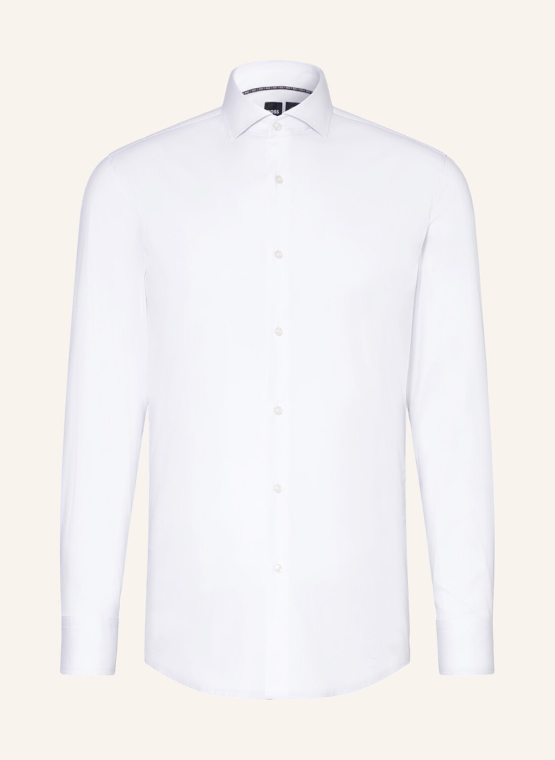 

Рубашка BOSS JerseyHANK PERFORMANCE Slim Fit, белый