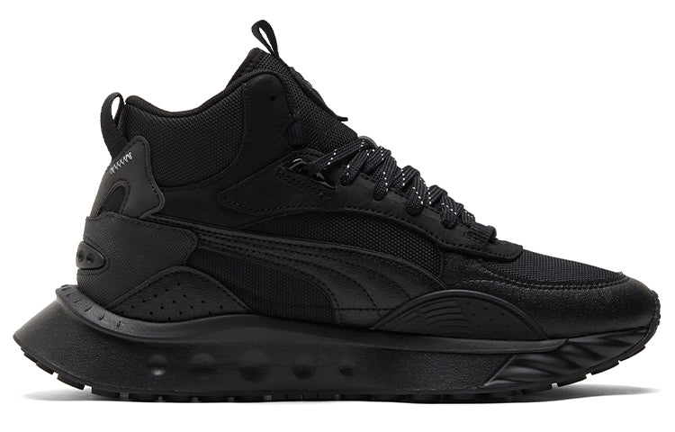 Спортивные кроссовки PUMA Wild Rider Mid Core WS 'Black', черный — фото 2
