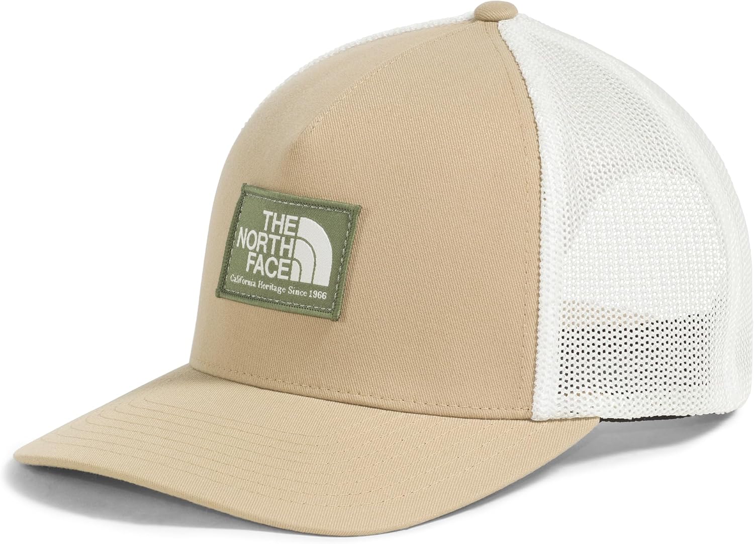 

The North Face Keep It Patched Trucker | Кепка Deep Fit Snapback для мужчин и женщин с дышащими сетчатыми вставками, Khaki Stone/Bark Mist