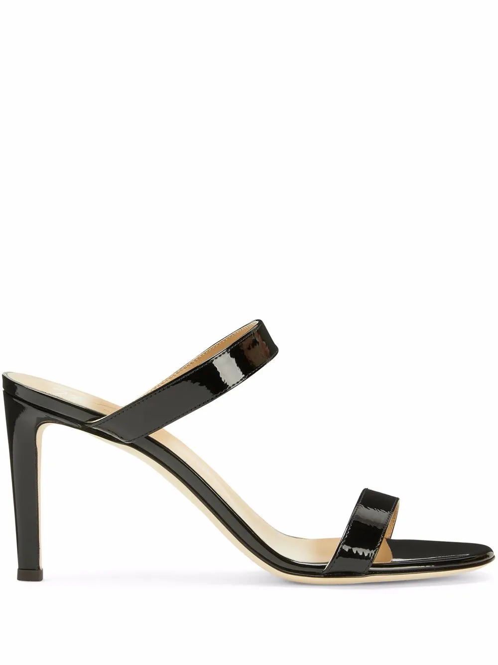 Босоножки Calista на каблуке Giuseppe Zanotti, черный