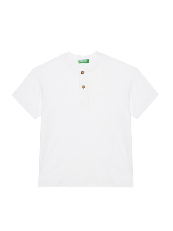 

Футболка обычного кроя 3F4JC10NN United Colors Of Benetton, белый