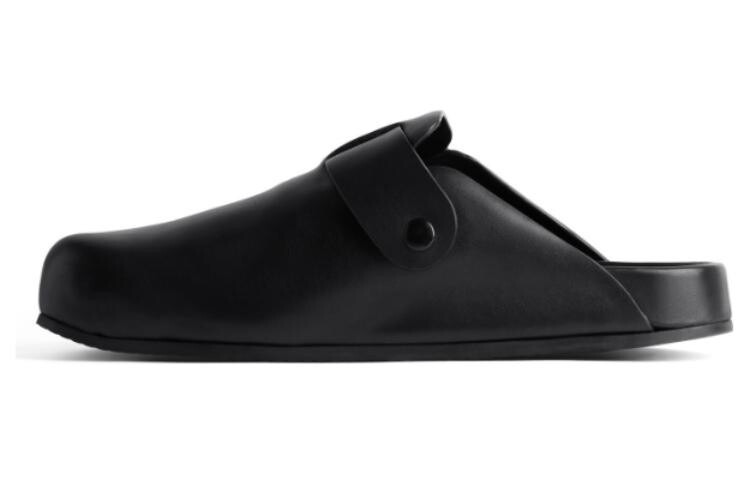 Тапочки женские Balenciaga Sunday, черный