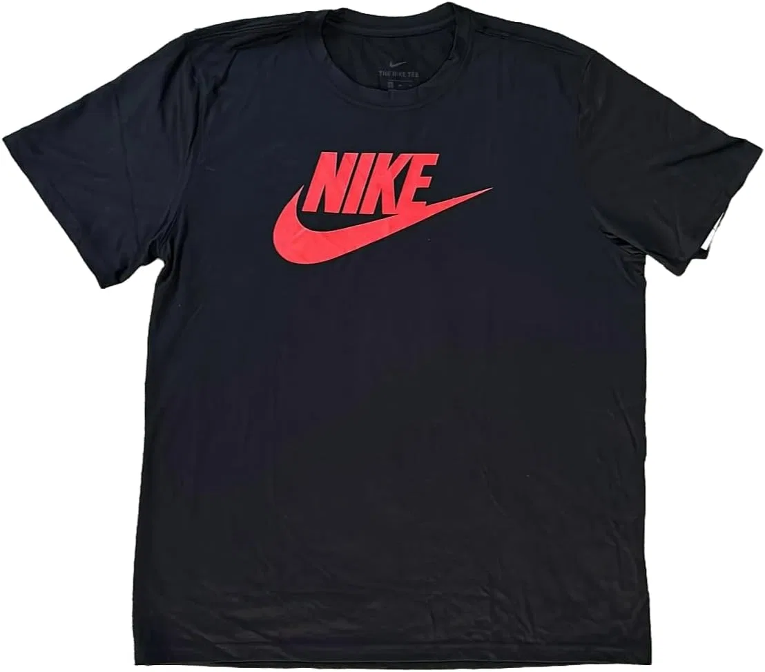 Футболка Sportswear ICON Future (US, Alpha, X-Large, Regular, Regular) Nike, черно-белый