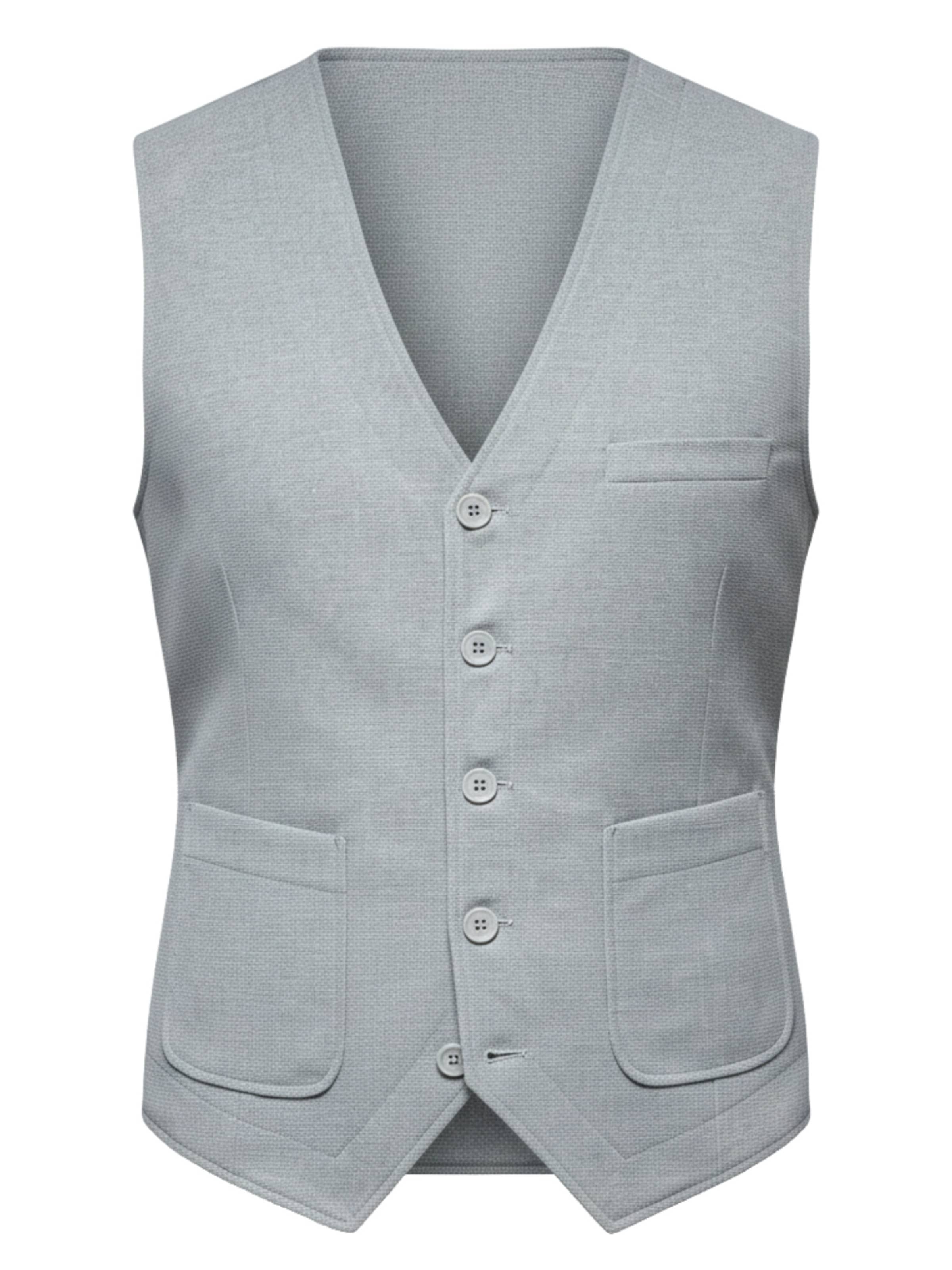 

Ombre Жилет в сером цвете