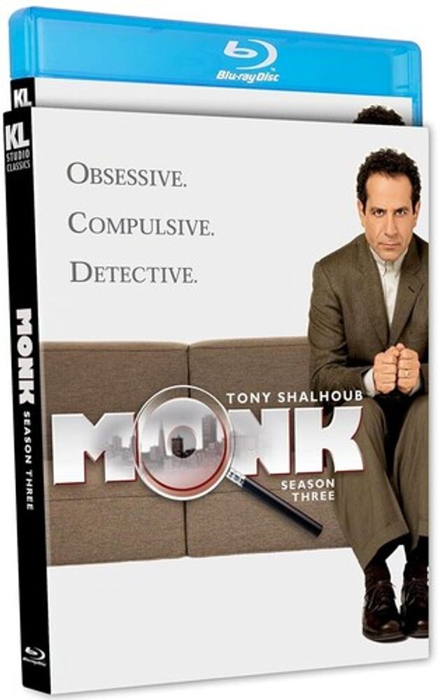 

Диск Blu-ray Monk: The Complete Third Season