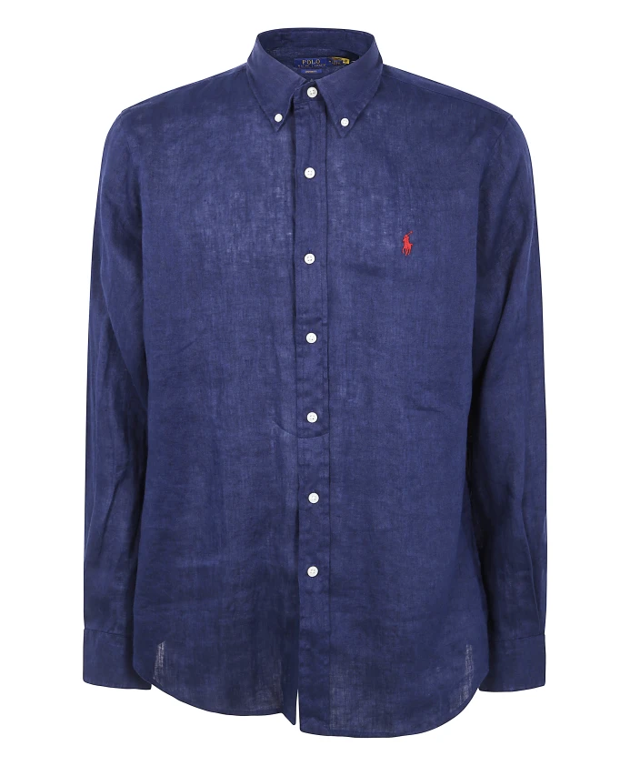 

Спортивная рубашка с длинными рукавами Polo Ralph Lauren, синий