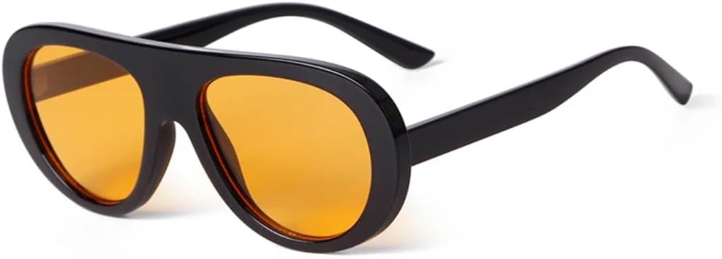 

Солнцезащитные очки с защитой UV400 | Увеличенный размер, плоская верхняя часть, градиентный цвет | для женщин и мужчин, для занятий спортом на открытом воздухе и вождения DSVIGF, 02