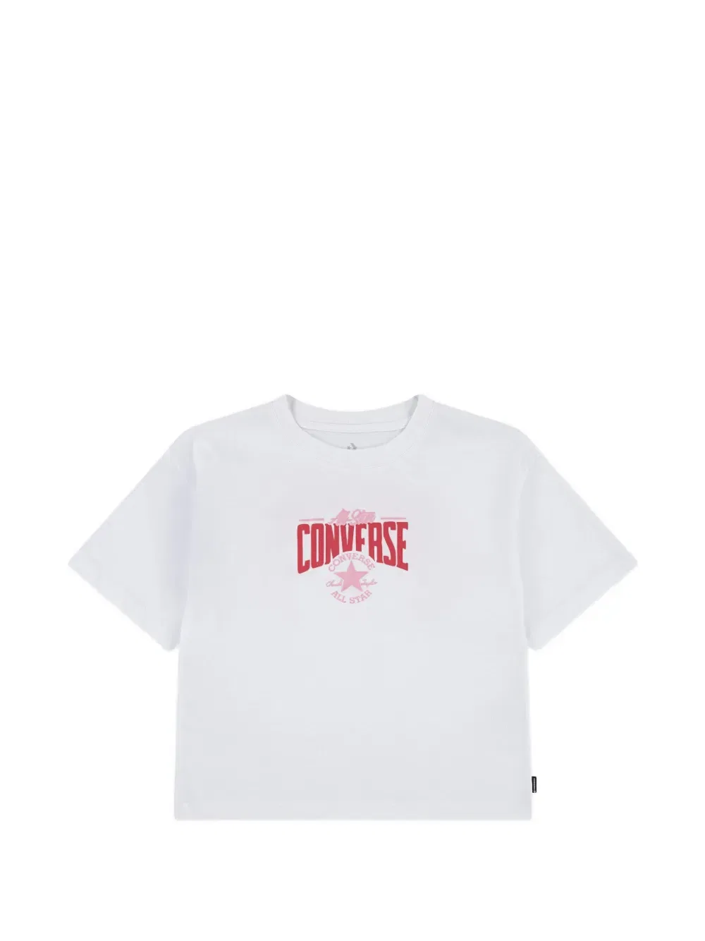 Футболка с логотипом Converse Kids, белый