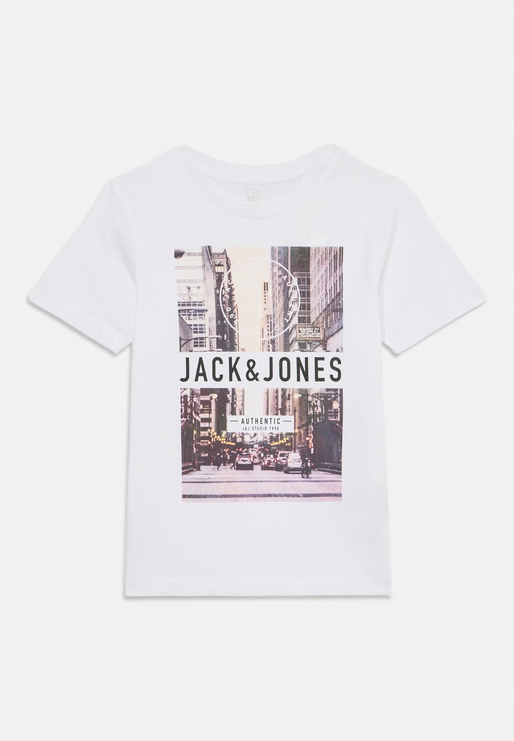 

Футболка с принтом JJGARNER TEE CREW NECK Jack & Jones Junior, белый