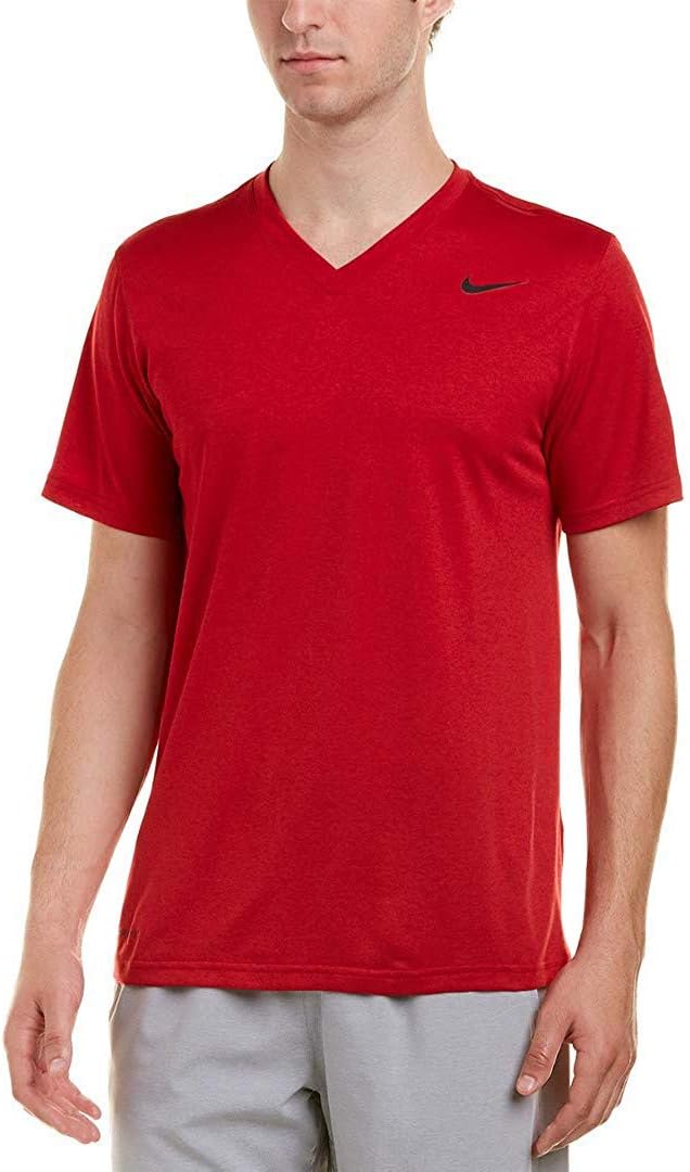 

Мужская футболка Nike Legend 2.0 с коротким рукавом и V-образным вырезом, Reds