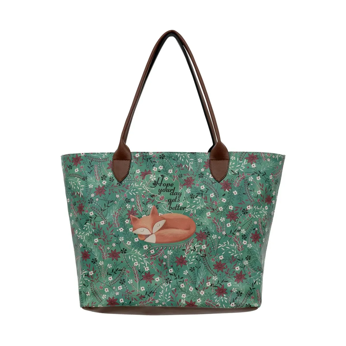 

DOGO Weekender "Женские женские сумки Weekender Spirit Animal Vegan (модные)", Vegan, зеленый