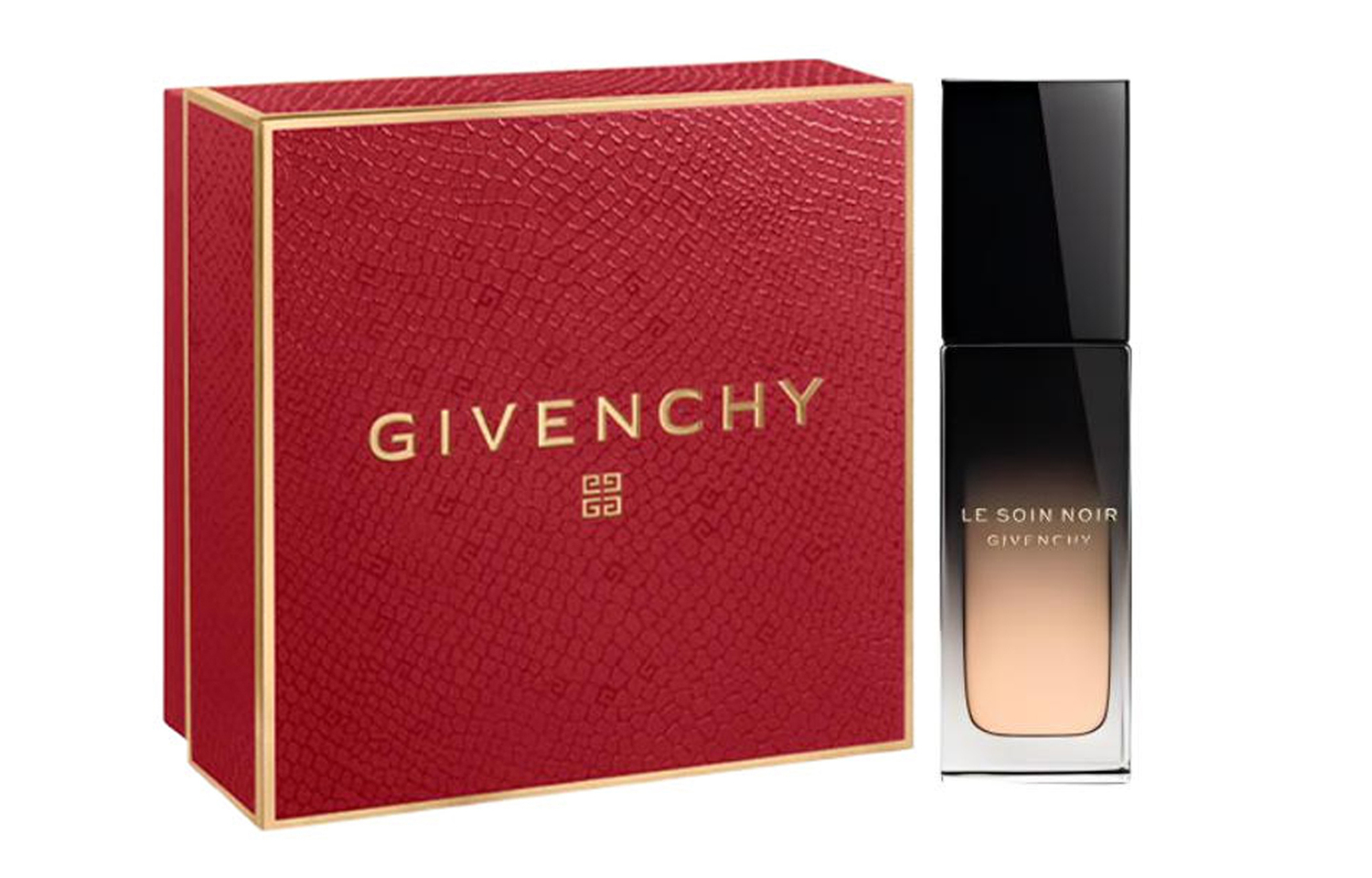 Givenchy Red Luck Gilded Limited Black Essence сыворотка-жидкий тональный крем Natural Concealing 30 мл — фото 2