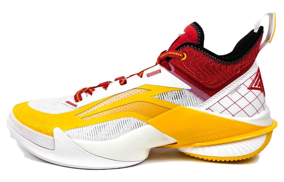 

Футболка CBA X Power 10 Shenzhen Leopards PE LINING, бело-желто-красная