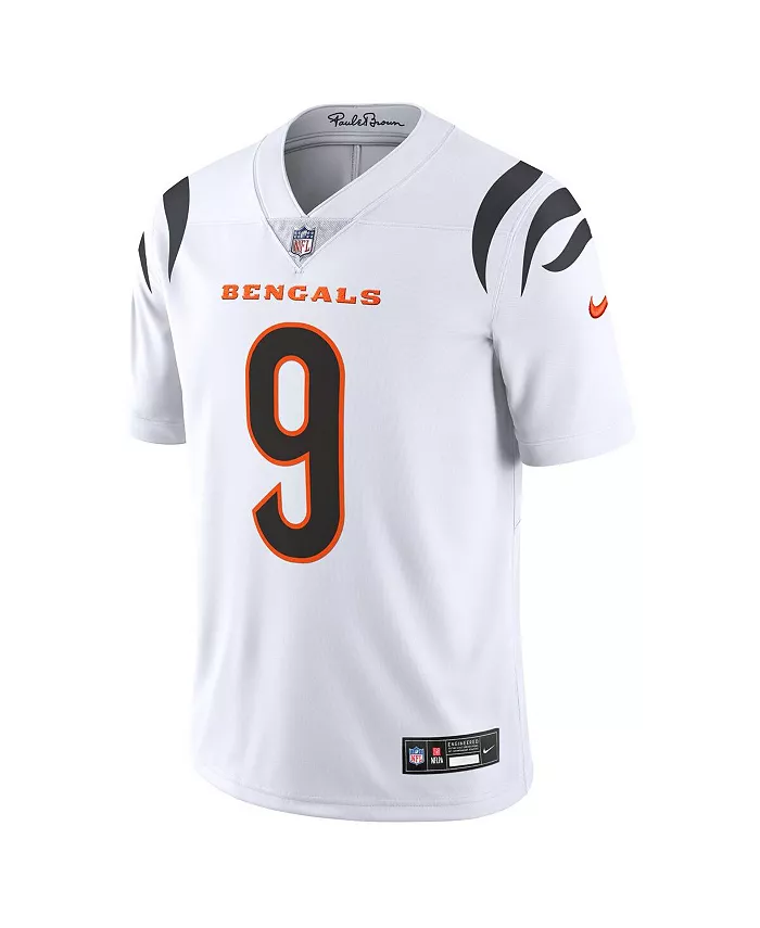 Мужская футболка Joe Burrow Cincinnati Bengals Vapor Untouchable Limited Nike, белый — фото 2