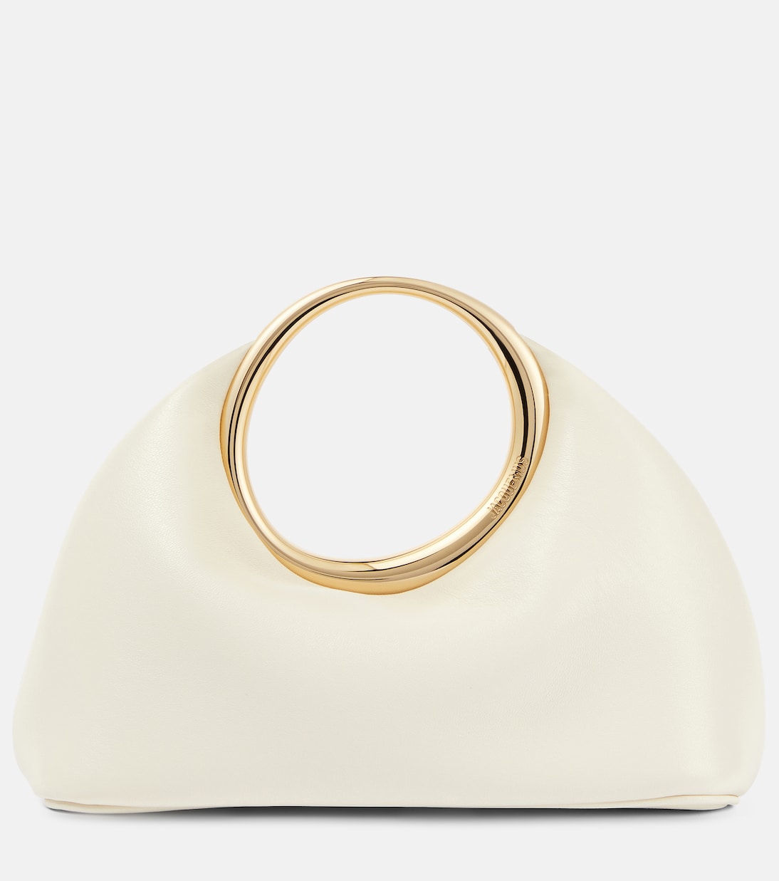 

Кожаная сумка-тоут Le Petit Calino Jacquemus, Light Ivory