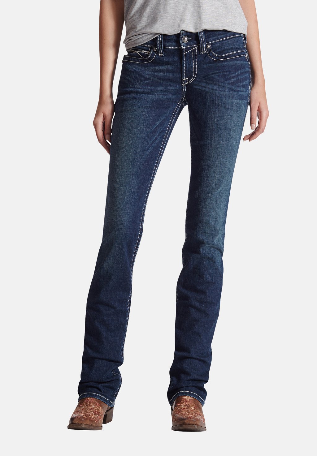 

Джинсы облегающего кроя MID RISE ICON Ariat, цвет Ocean