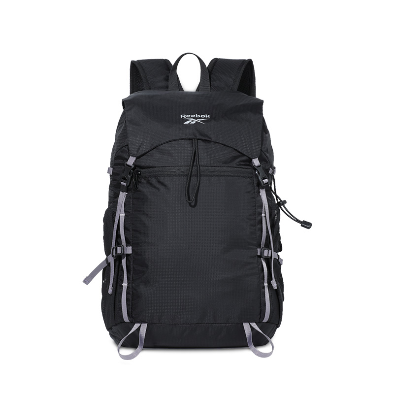 

Reebok Рюкзак Fabric Backpack Regular Unisex серый фиолетовый/черный