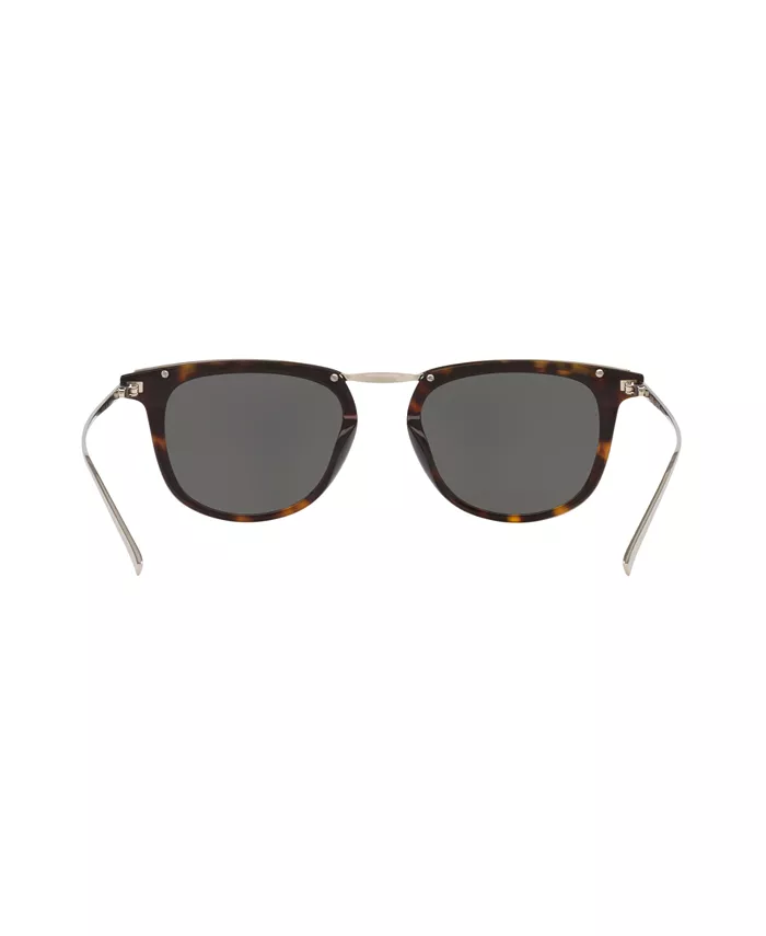 Унисекс маленькие солнцезащитные очки, SL 753 YS000620 Saint Laurent, коричневый — фото 4