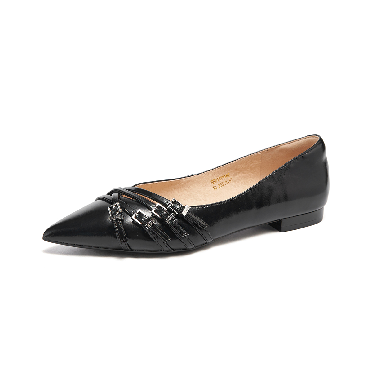 ST&SAT Женские повседневные туфли Women's Black/Red/Ecru - Ecru, цвет Ecru — фото 4
