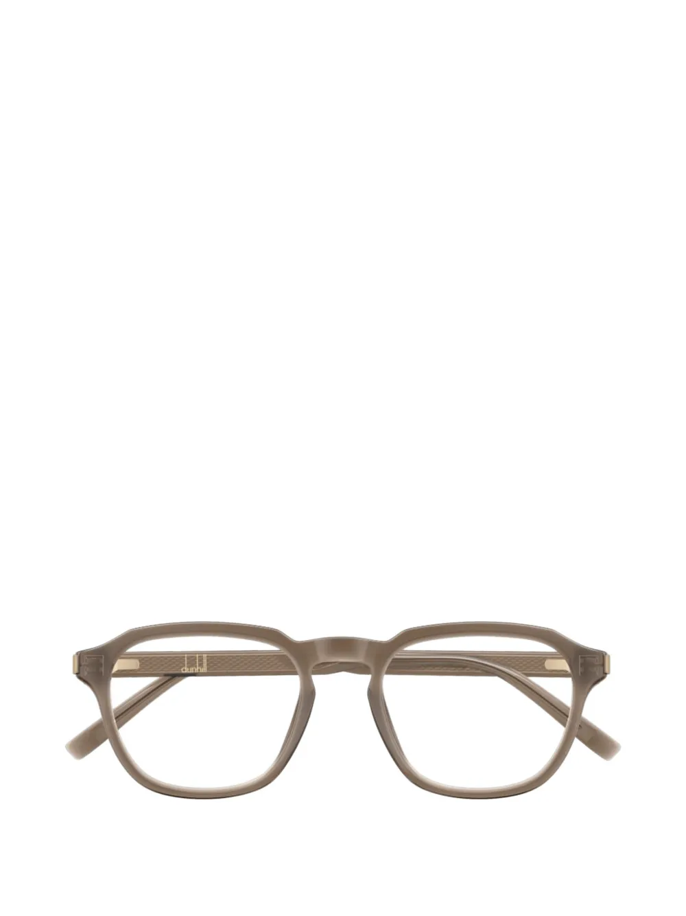 

Геометрические солнцезащитные очки Dunhill, серый