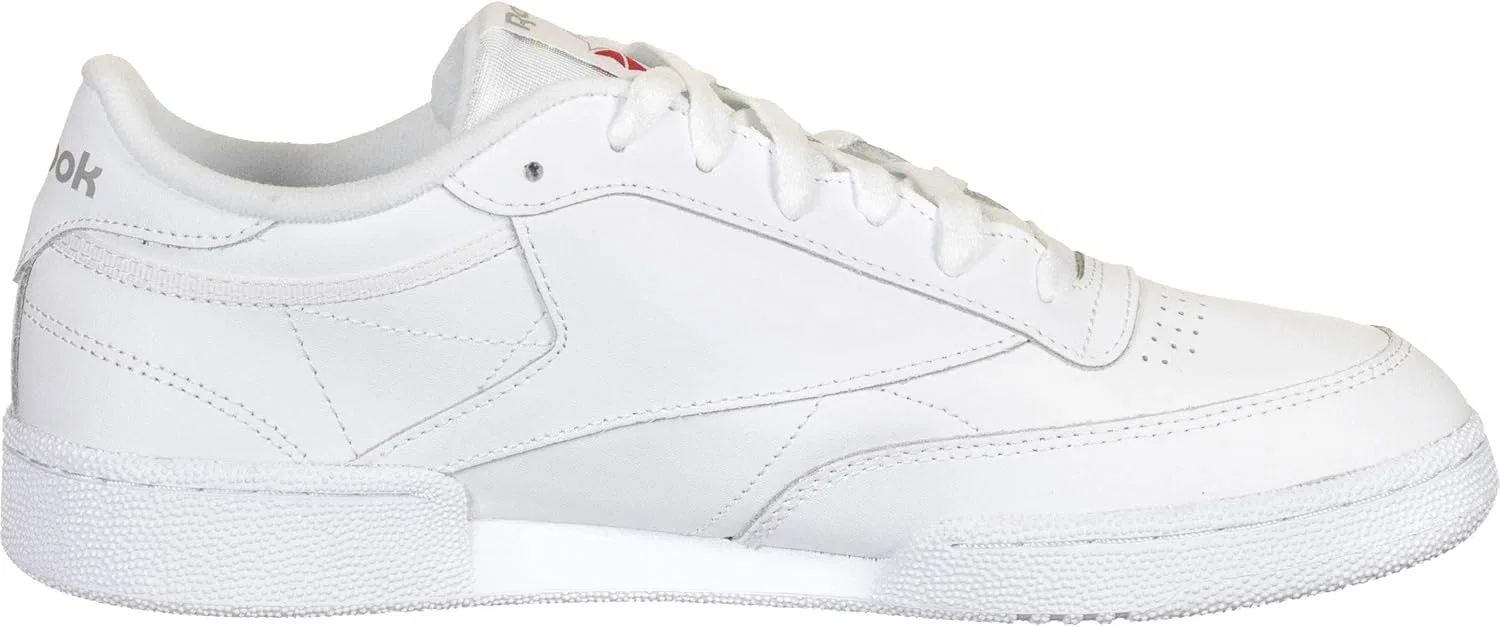 Женские кроссовки Reebok Club C 85 Lthr, White Intense White Sheer Grey — фото 4