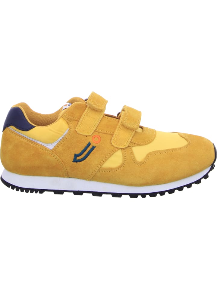 Кроссовки на шнуровке Jela shoes, желтый — фото 3